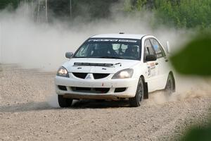 Andrew Bockheim / Salvatore LoPresti Mitsubishi Lancer on SS4, Hollow Woodtick.