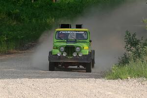 Mike Purzycki / Matt Wernette Jeep Scrambler on SS4, Hollow Woodtick.