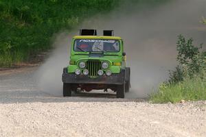 Mike Purzycki / Matt Wernette Jeep Scrambler on SS4, Hollow Woodtick.