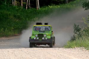 Mike Purzycki / Matt Wernette Jeep Scrambler on SS4, Hollow Woodtick.