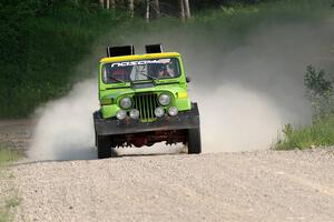 Mike Purzycki / Matt Wernette Jeep Scrambler on SS4, Hollow Woodtick.