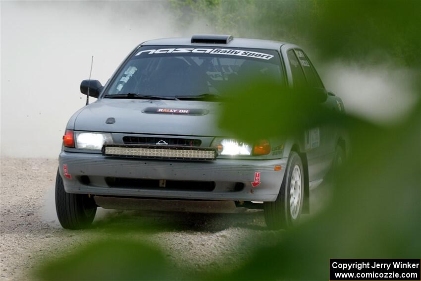 Dexter Clark / Jon McCallie Nissan Sentra SE-R on SS4, Hollow Woodtick.