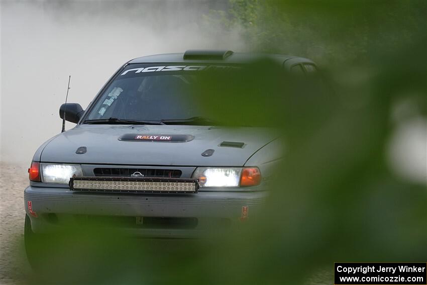 Dexter Clark / Jon McCallie Nissan Sentra SE-R on SS4, Hollow Woodtick.