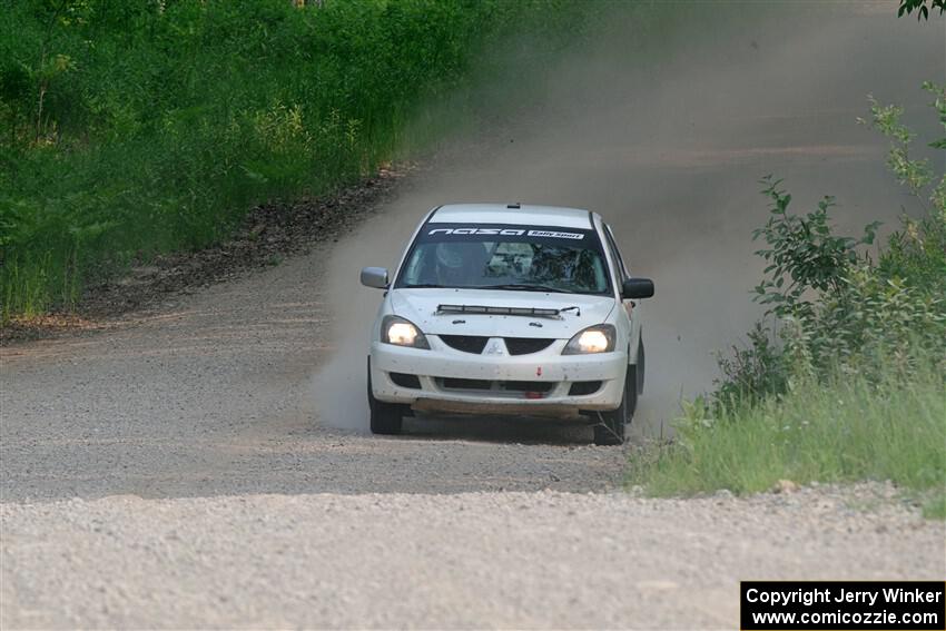 Andrew Bockheim / Salvatore LoPresti Mitsubishi Lancer on SS4, Hollow Woodtick.