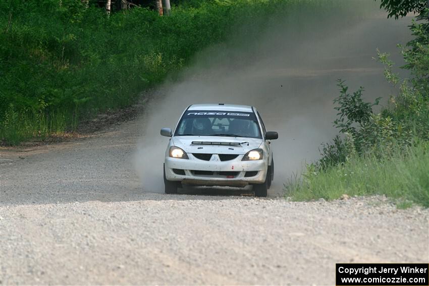 Andrew Bockheim / Salvatore LoPresti Mitsubishi Lancer on SS4, Hollow Woodtick.