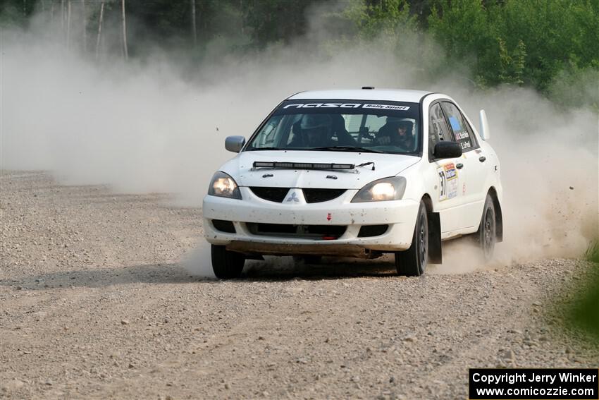 Andrew Bockheim / Salvatore LoPresti Mitsubishi Lancer on SS4, Hollow Woodtick.