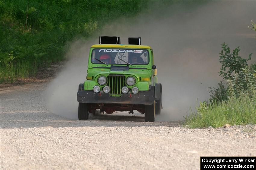 Mike Purzycki / Matt Wernette Jeep Scrambler on SS4, Hollow Woodtick.