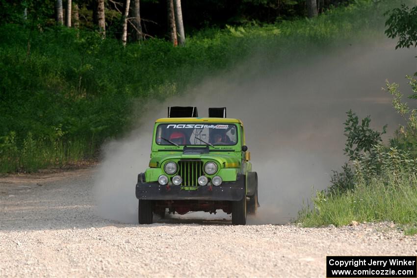 Mike Purzycki / Matt Wernette Jeep Scrambler on SS4, Hollow Woodtick.