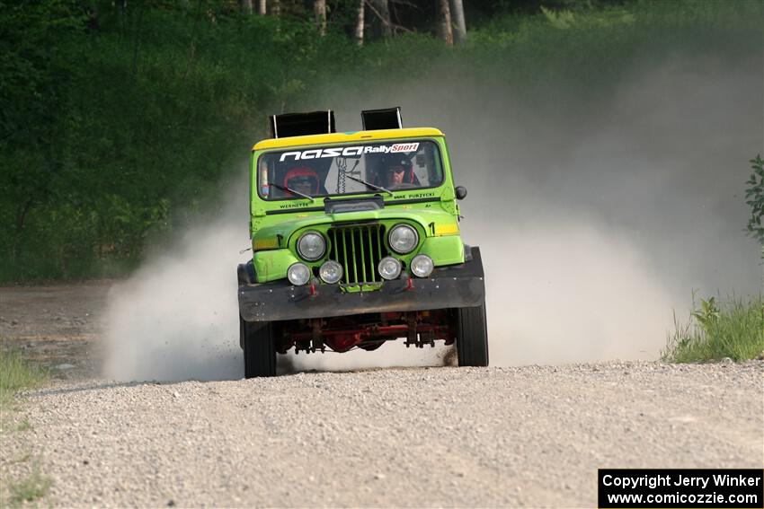 Mike Purzycki / Matt Wernette Jeep Scrambler on SS4, Hollow Woodtick.