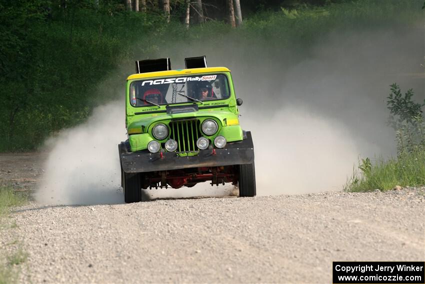 Mike Purzycki / Matt Wernette Jeep Scrambler on SS4, Hollow Woodtick.