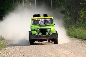 Mike Purzycki / Matt Wernette Jeep Scrambler on SS4, Hollow Woodtick.