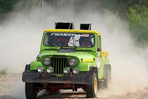 Mike Purzycki / Matt Wernette Jeep Scrambler on SS4, Hollow Woodtick.