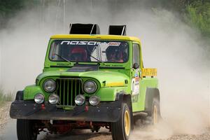 Mike Purzycki / Matt Wernette Jeep Scrambler on SS4, Hollow Woodtick.