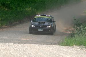 Matt James / Jackie James Subaru Impreza on SS4, Hollow Woodtick.