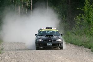 Matt James / Jackie James Subaru Impreza on SS4, Hollow Woodtick.