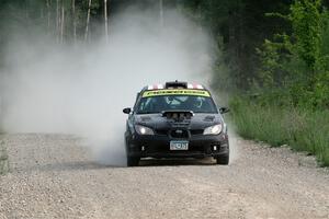 Matt James / Jackie James Subaru Impreza on SS4, Hollow Woodtick.