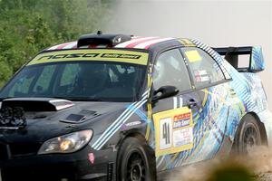 Matt James / Jackie James Subaru Impreza on SS4, Hollow Woodtick.