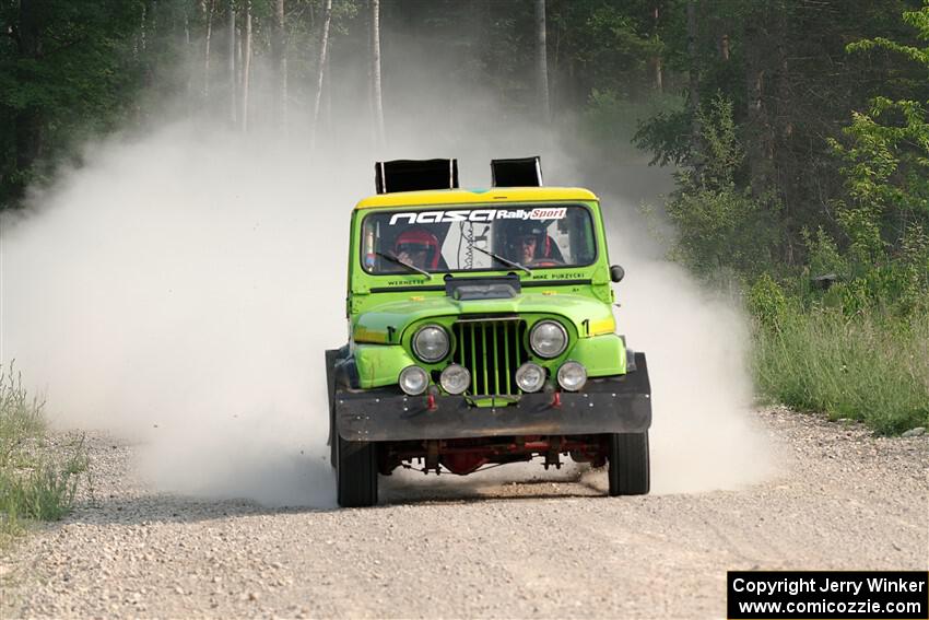 Mike Purzycki / Matt Wernette Jeep Scrambler on SS4, Hollow Woodtick.