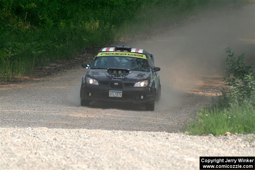 Matt James / Jackie James Subaru Impreza on SS4, Hollow Woodtick.