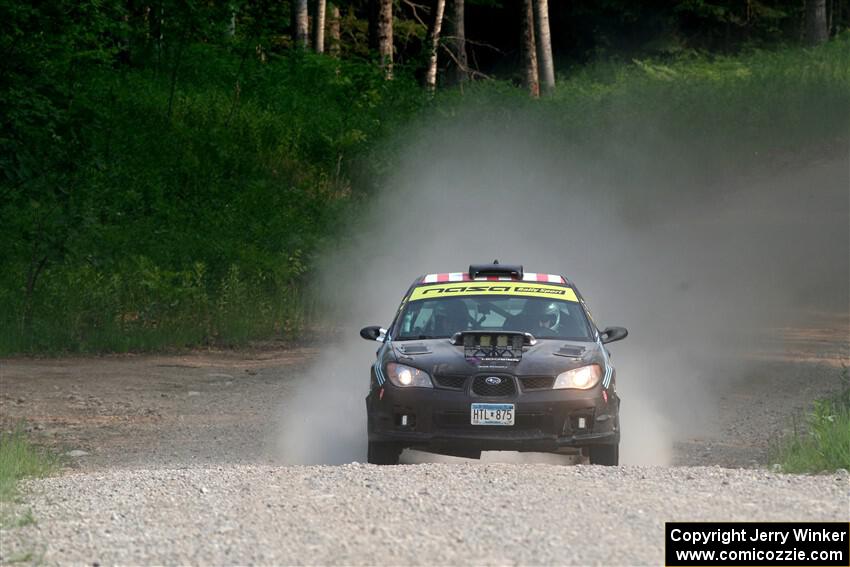 Matt James / Jackie James Subaru Impreza on SS4, Hollow Woodtick.