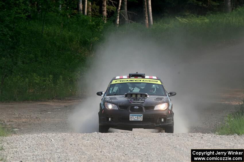 Matt James / Jackie James Subaru Impreza on SS4, Hollow Woodtick.