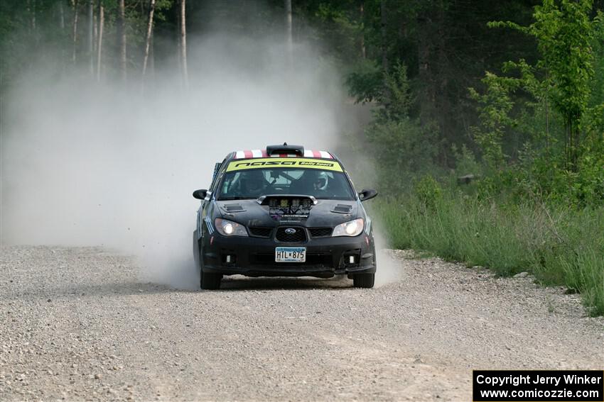 Matt James / Jackie James Subaru Impreza on SS4, Hollow Woodtick.