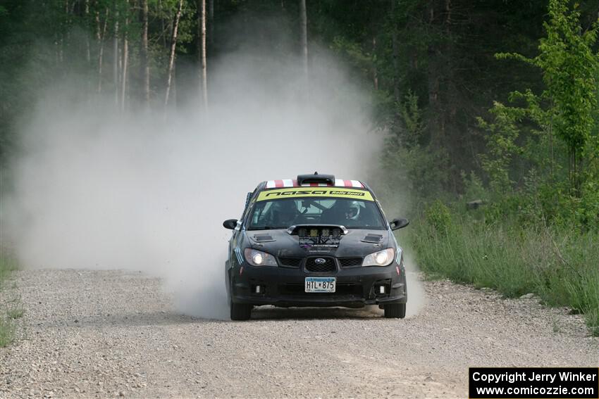 Matt James / Jackie James Subaru Impreza on SS4, Hollow Woodtick.