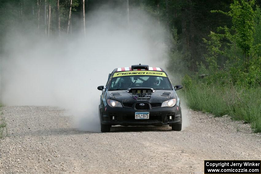 Matt James / Jackie James Subaru Impreza on SS4, Hollow Woodtick.