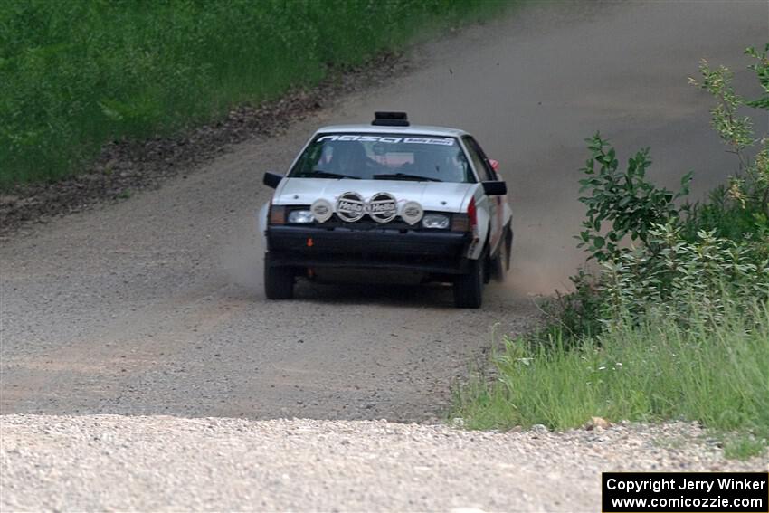 Eric Anderson / Taylor Haelterman Toyota Celica GTS on SS4, Hollow Woodtick.