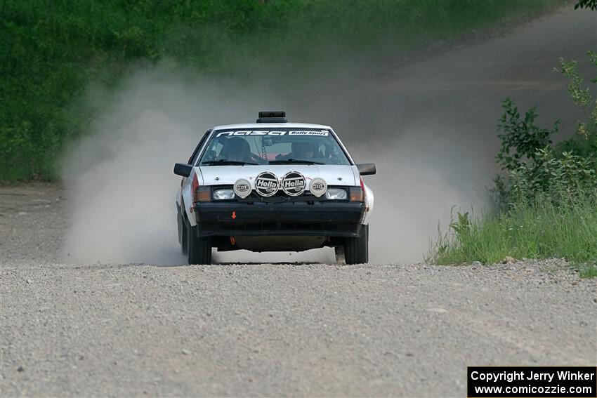 Eric Anderson / Taylor Haelterman Toyota Celica GTS on SS4, Hollow Woodtick.