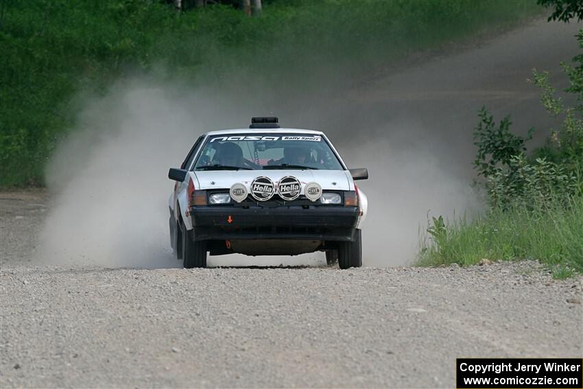 Eric Anderson / Taylor Haelterman Toyota Celica GTS on SS4, Hollow Woodtick.