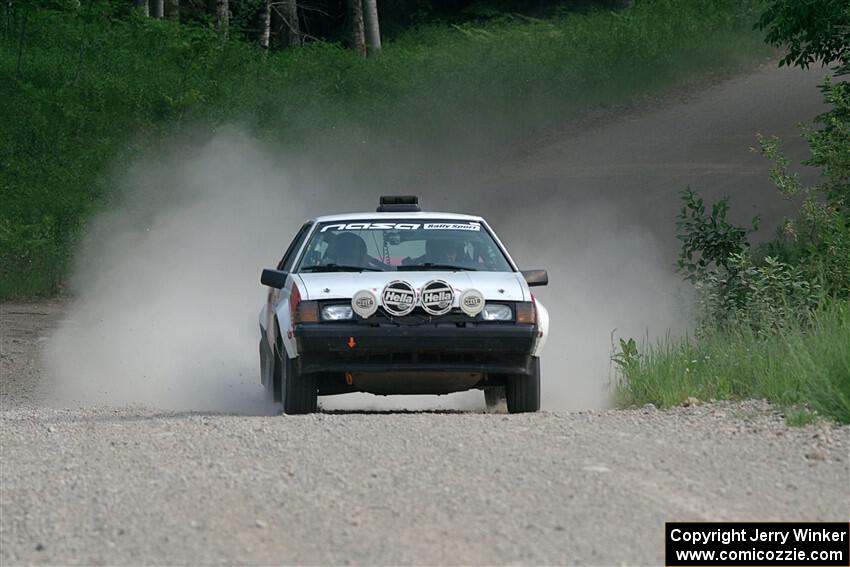 Eric Anderson / Taylor Haelterman Toyota Celica GTS on SS4, Hollow Woodtick.