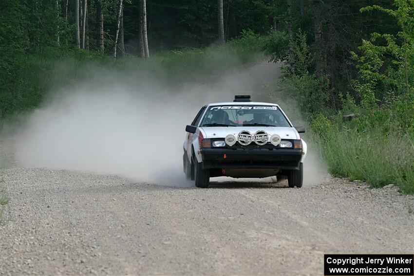 Eric Anderson / Taylor Haelterman Toyota Celica GTS on SS4, Hollow Woodtick.