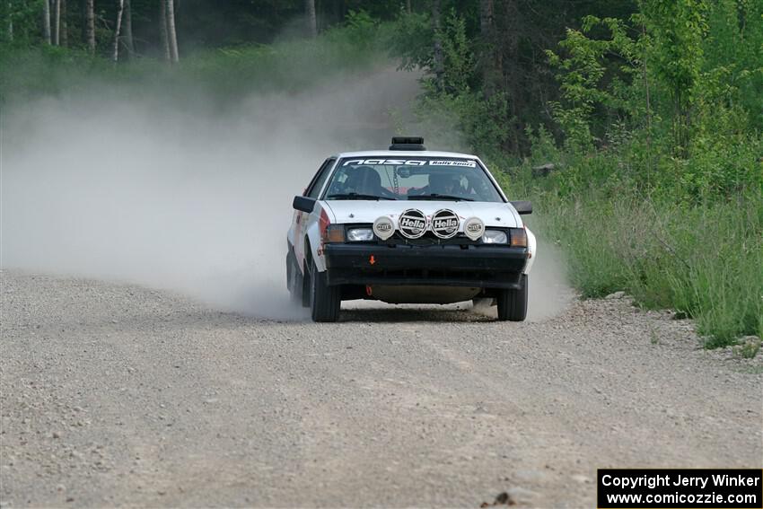 Eric Anderson / Taylor Haelterman Toyota Celica GTS on SS4, Hollow Woodtick.