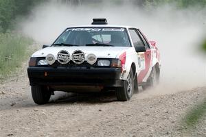 Eric Anderson / Taylor Haelterman Toyota Celica GTS on SS4, Hollow Woodtick.