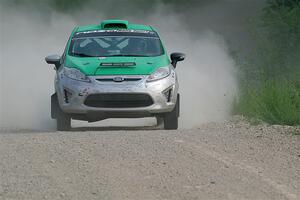 Eric Dieterich / Cherese Wyatt Ford Fiesta on SS4, Hollow Woodtick.