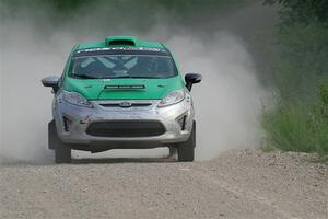 Eric Dieterich / Cherese Wyatt Ford Fiesta on SS4, Hollow Woodtick.