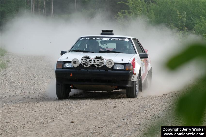 Eric Anderson / Taylor Haelterman Toyota Celica GTS on SS4, Hollow Woodtick.