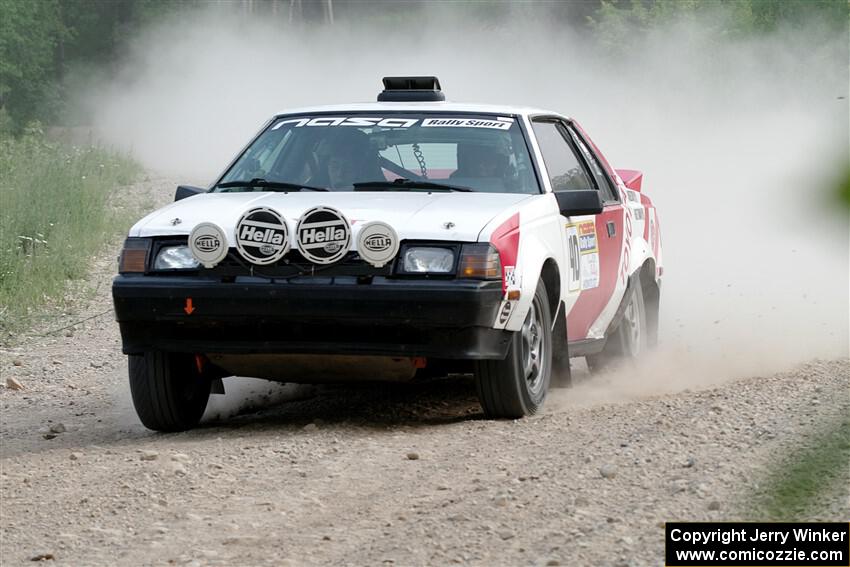 Eric Anderson / Taylor Haelterman Toyota Celica GTS on SS4, Hollow Woodtick.