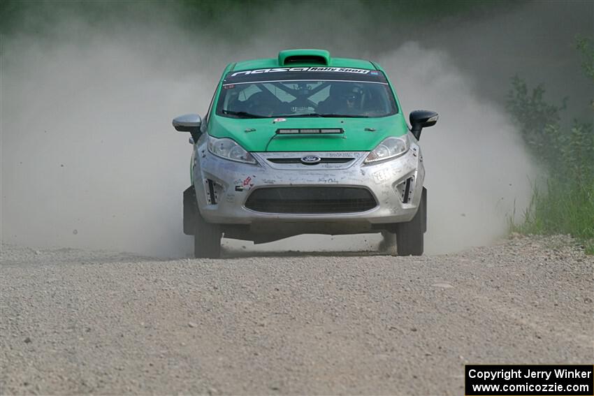 Eric Dieterich / Cherese Wyatt Ford Fiesta on SS4, Hollow Woodtick.