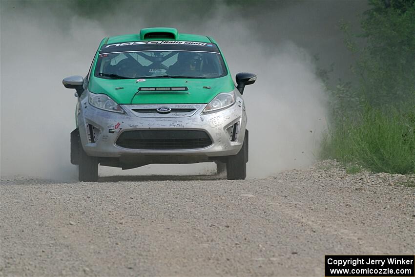 Eric Dieterich / Cherese Wyatt Ford Fiesta on SS4, Hollow Woodtick.