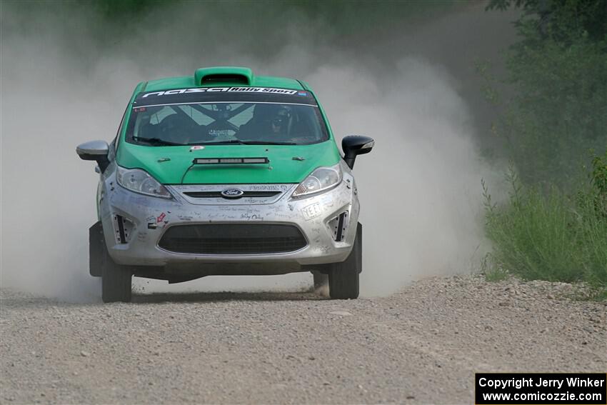 Eric Dieterich / Cherese Wyatt Ford Fiesta on SS4, Hollow Woodtick.