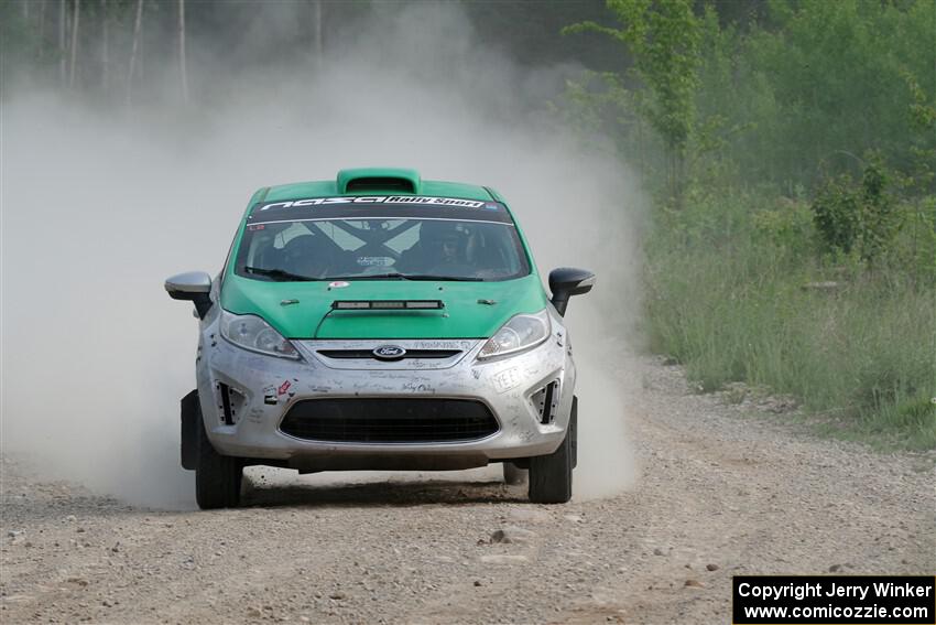 Eric Dieterich / Cherese Wyatt Ford Fiesta on SS4, Hollow Woodtick.