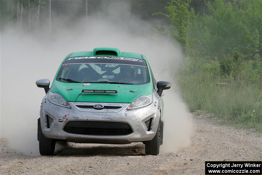 Eric Dieterich / Cherese Wyatt Ford Fiesta on SS4, Hollow Woodtick.