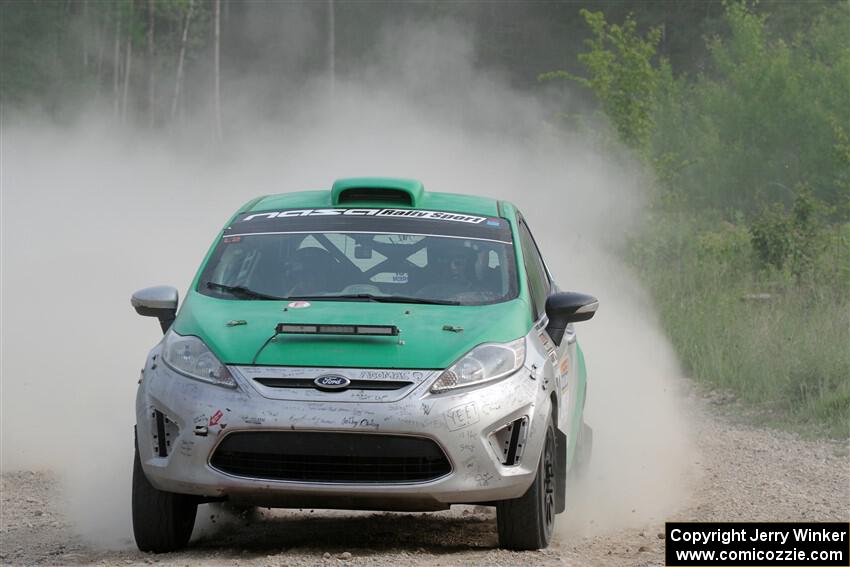 Eric Dieterich / Cherese Wyatt Ford Fiesta on SS4, Hollow Woodtick.