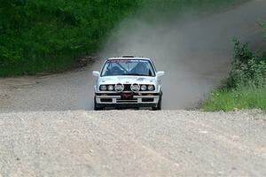 Heath Shively / Elena Huizar BMW 325i on SS4, Hollow Woodtick.