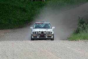 Heath Shively / Elena Huizar BMW 325i on SS4, Hollow Woodtick.