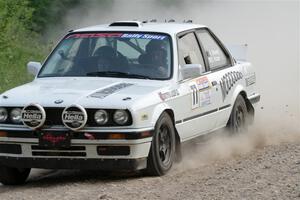 Heath Shively / Elena Huizar BMW 325i on SS4, Hollow Woodtick.