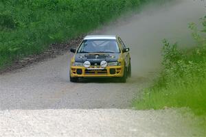 Katie Gingras / Steve Gingras Subaru Impreza on SS4, Hollow Woodtick.