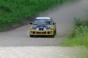 Katie Gingras / Steve Gingras Subaru Impreza on SS4, Hollow Woodtick.